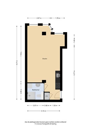 Plattegrond - Markt 16T, 5611 EB Eindhoven - Markt 16-T, Eindhoven_Linovas1.jpg